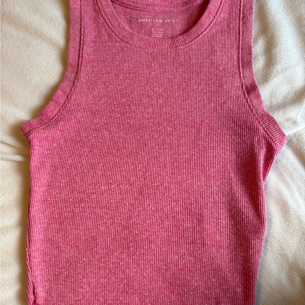 American Eagle Outfitters Pink Tank Top